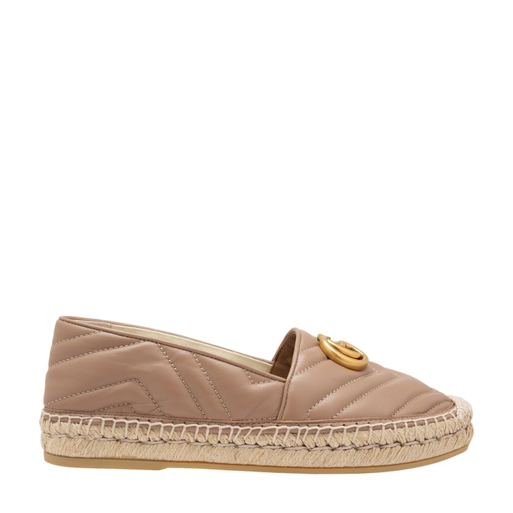 Gucci Leather Marmont espadrilles for Women Beige in UAE Level