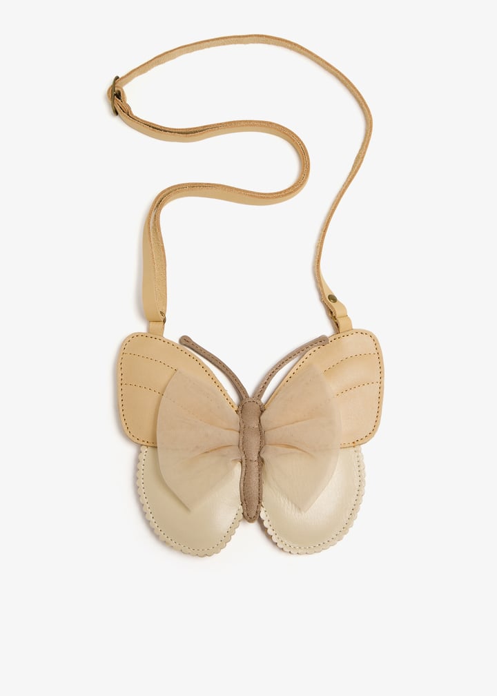 Donsje Butterfly crossbody bag for Girl - Gold in UAE | Level Shoes