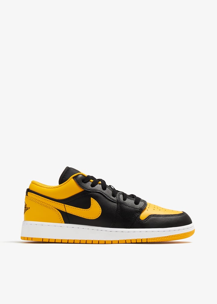 Nike Air Jordan 1 Low GS 'Yellow Ochre' sneakers for Boy