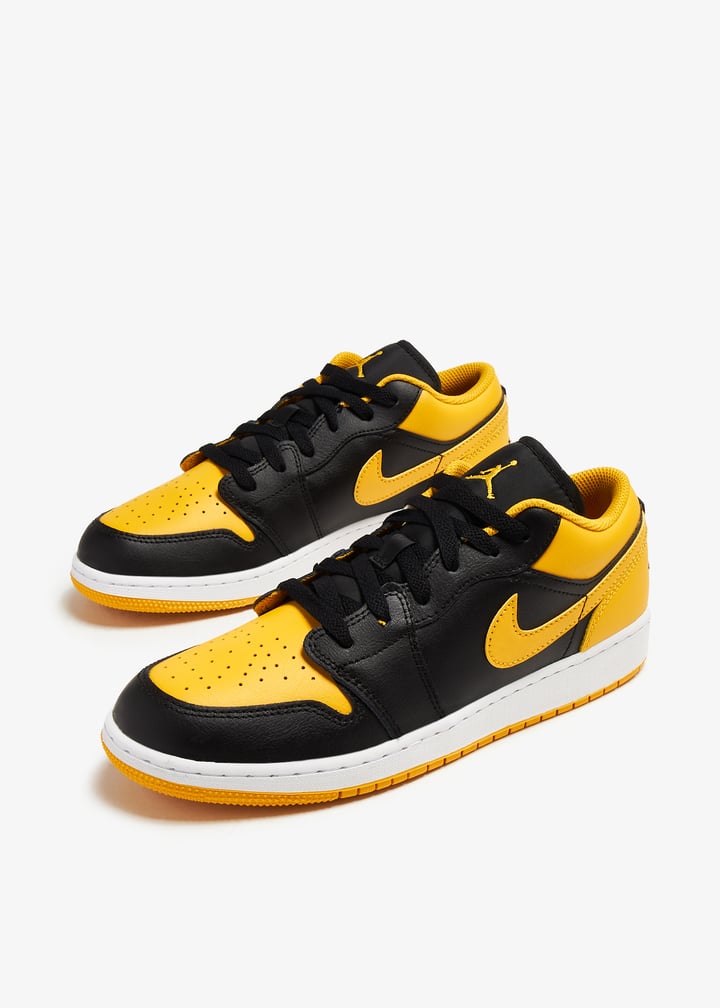 Nike Air Jordan 1 Low GS 'Yellow Ochre' sneakers for Boy