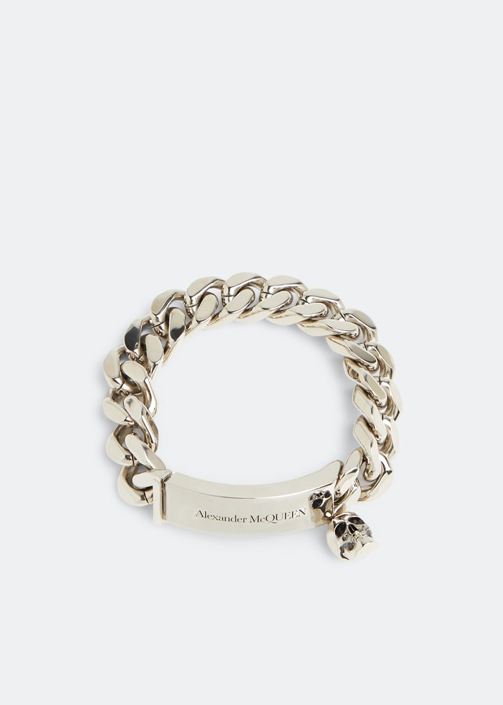 McQueen Identity chain bracelet for Men - Silver in UAE