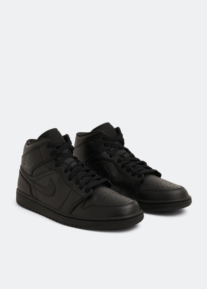 Nike Air Jordan Mid sneakers for Men Black in Kuwait Level Shoes