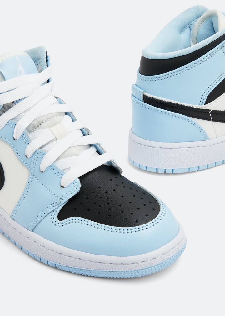 Nike Air Jordan 1 Mid 'Ice Blue' sneakers for Boy - Blue in