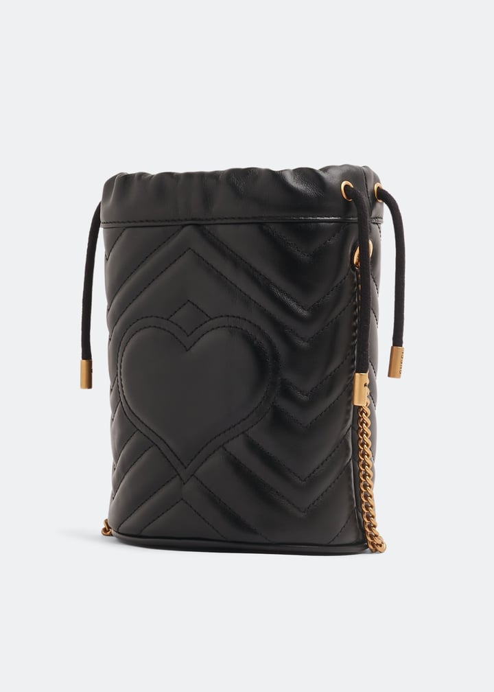 Gucci GG Marmont mini bucket bag for Women - Black in UAE