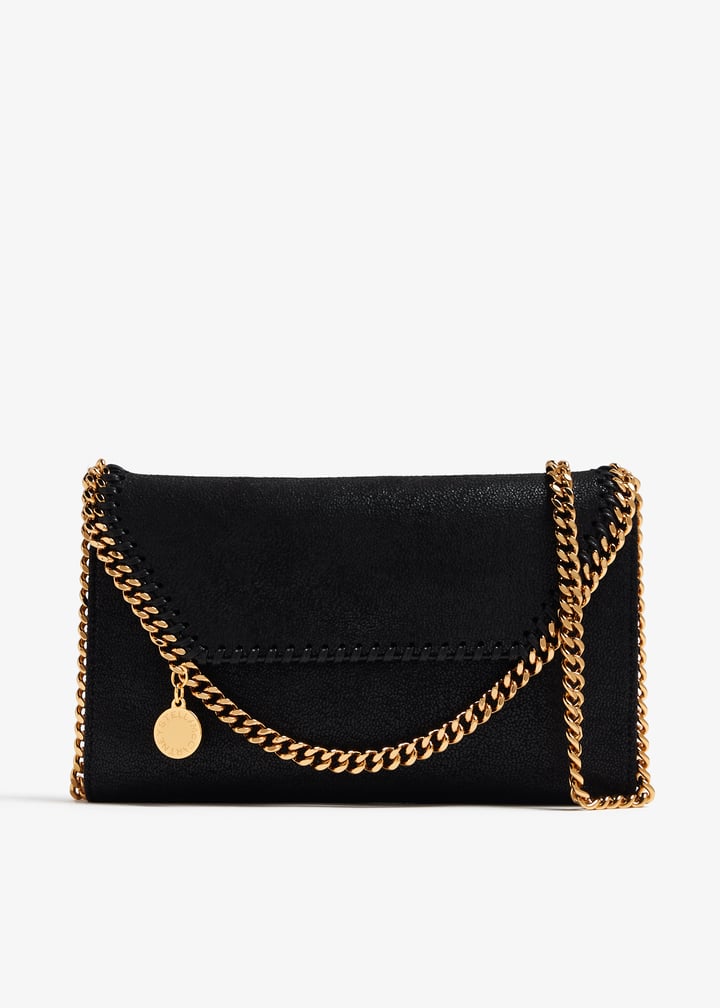 長財布 Stella Mccartney Black grainy mat wallet Stella Mc Cartney Black Grainy Mat Wallet | Balardi