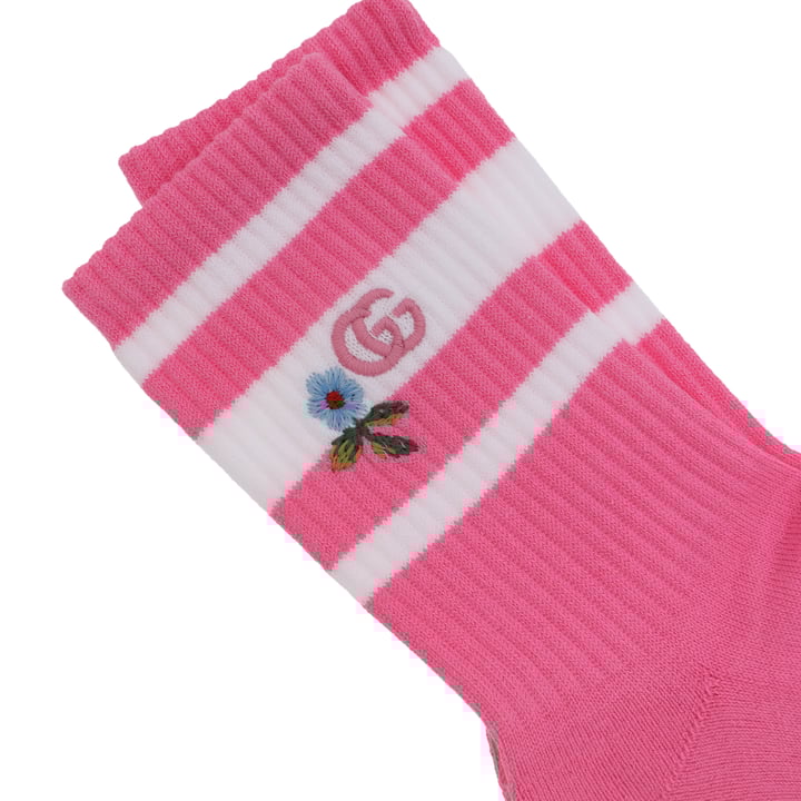 Gucci Cotton socks for Women Pink in UAE Level Shoes