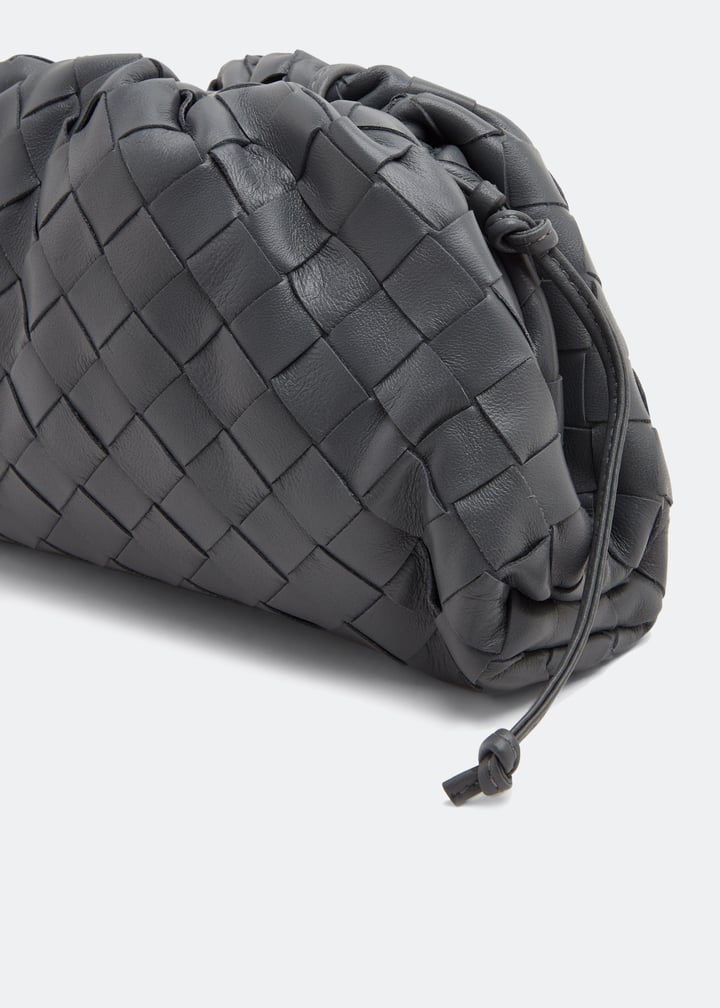 【関税&送料込】Bottega Veneta The Pouch Mini Clutch In Intr Bottega Veneta The Pouch Mini Lambskin Clutch Bag (Clutch