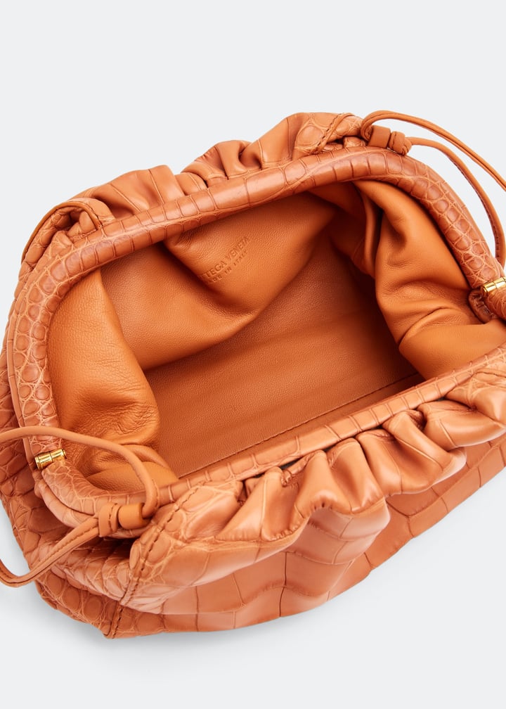 Bottega Veneta Mini Pouch clutch for Women Orange in UAE Level