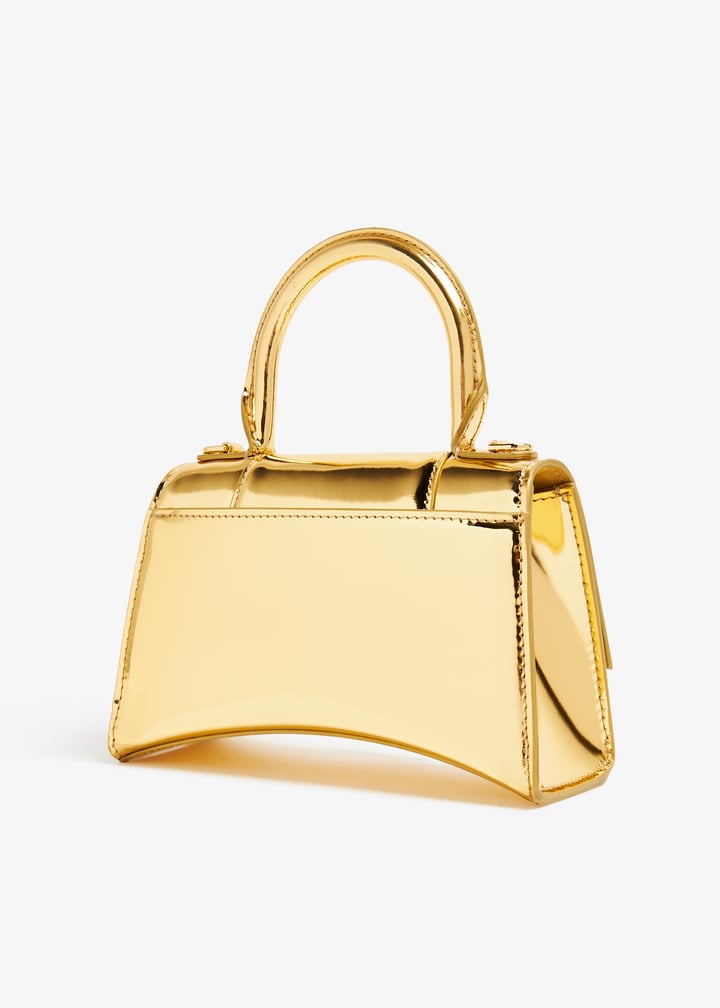 Balenciaga Hourglass XS top-handle bag for Women - Gold in