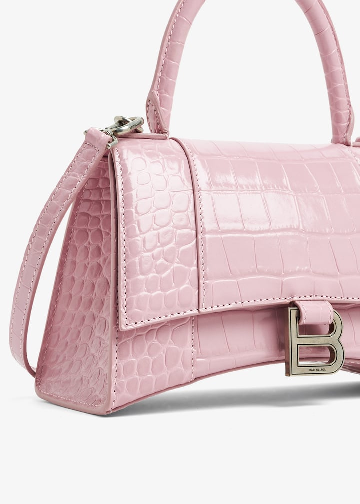 Balenciaga Hourglass S top-handle bag for Women - Pink in Balenciaga Hourglass S top-handle bag for Women - Pink in