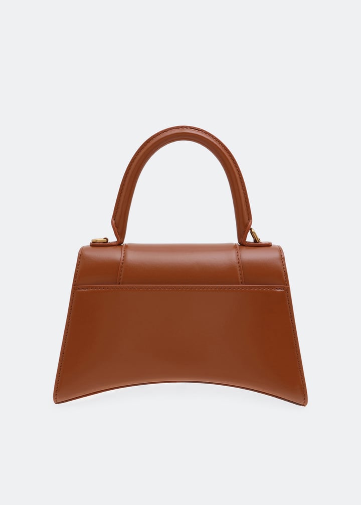 Balenciaga Hourglass S top-handle bag for Women - Brown in