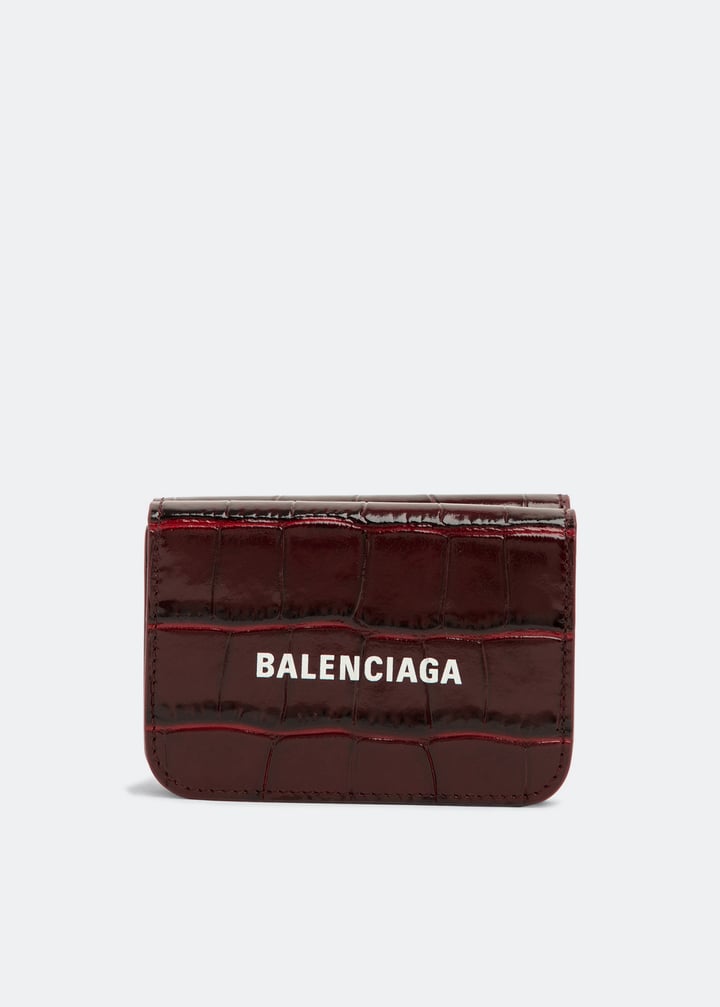 Balenciaga Cash mini wallet for Women Red in UAE Level Shoes