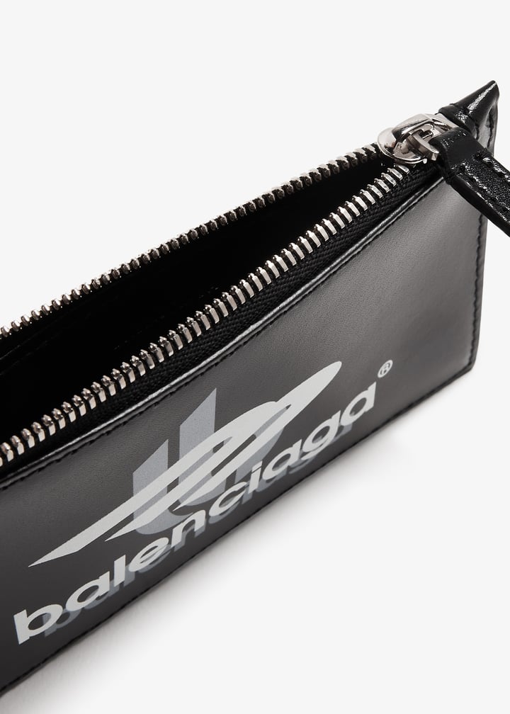 Balenciaga Cash card holder on keyring for Men - Black in