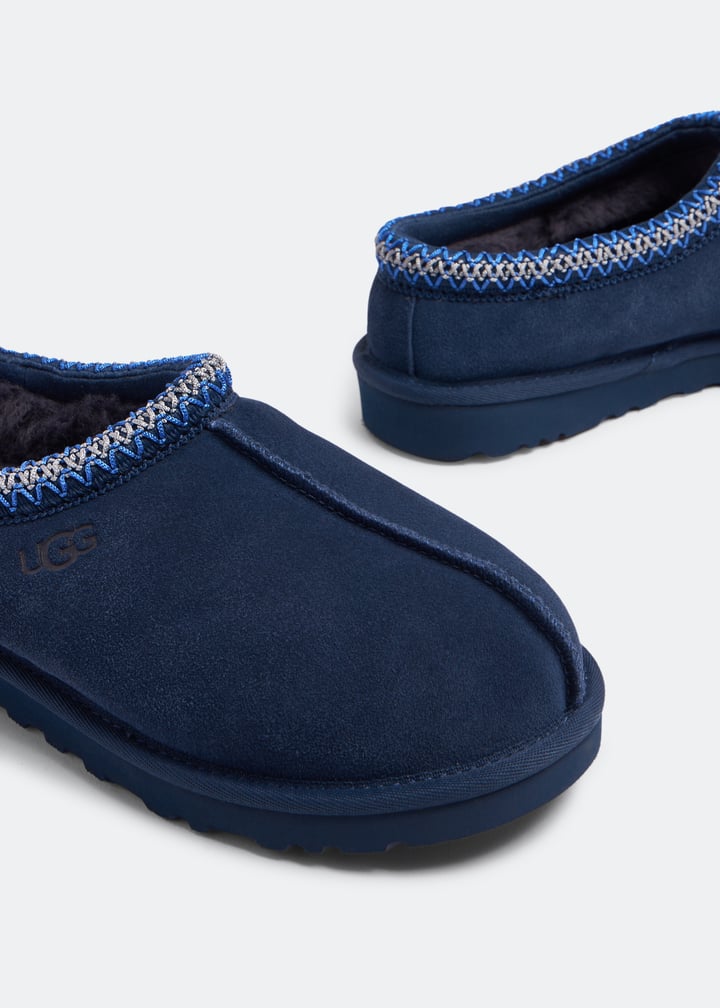 UGG Tasman slippers for Men - Blue in USA | Level Shoes display picture 1
