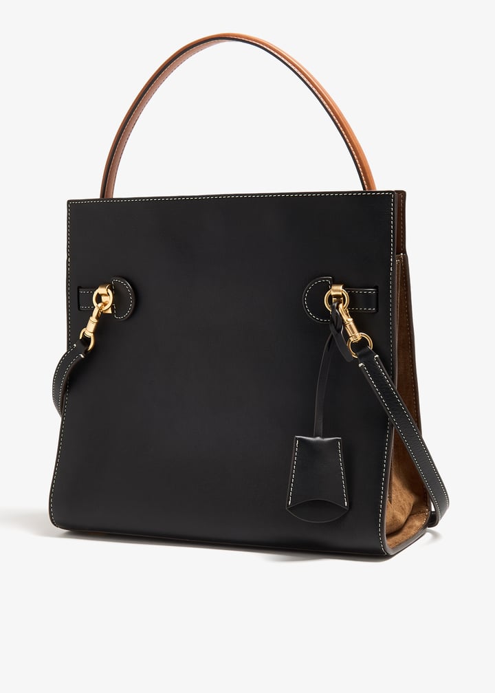 Tory Burch Lee Radziwill Double bag for Women Black in KSA