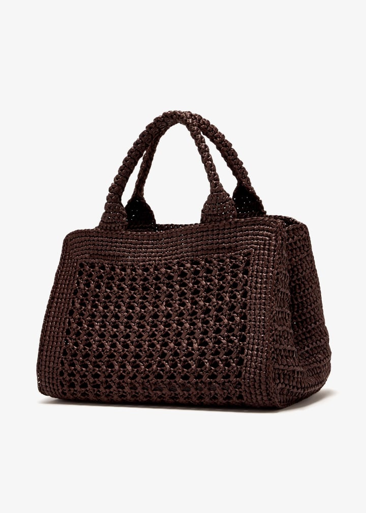ハンドバッグ Miu Miu RAFFIA MIU MIU HANDBAG Miu Miu Raffia Bag Natural Textured Elegance – LOZURI®