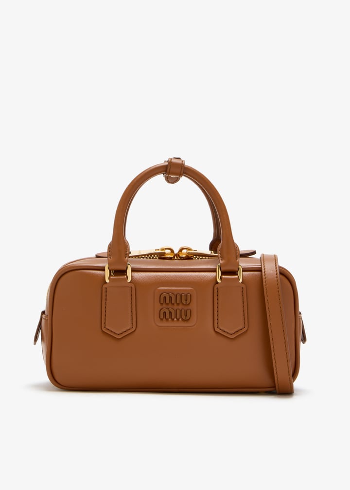 Miu Miu Arcadie leather bag for Women - Brown in UAE | Level