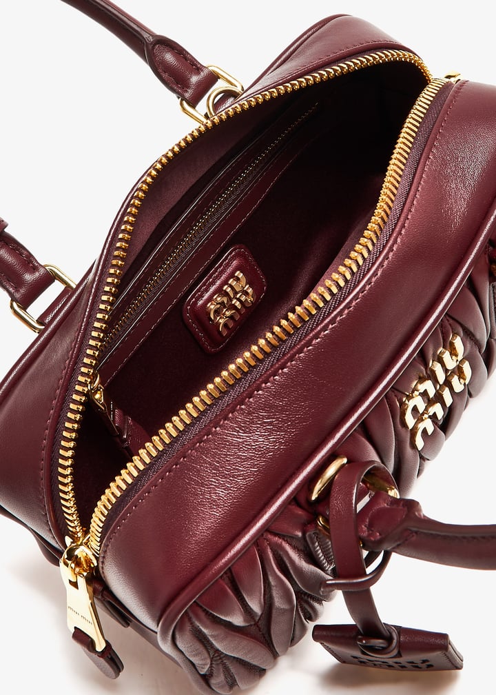 MiuMiu＊Arcadie leather bag レザーバッグ＊送料込 Miu Miu Arcadie Leather Bag | Green | FARFETCH