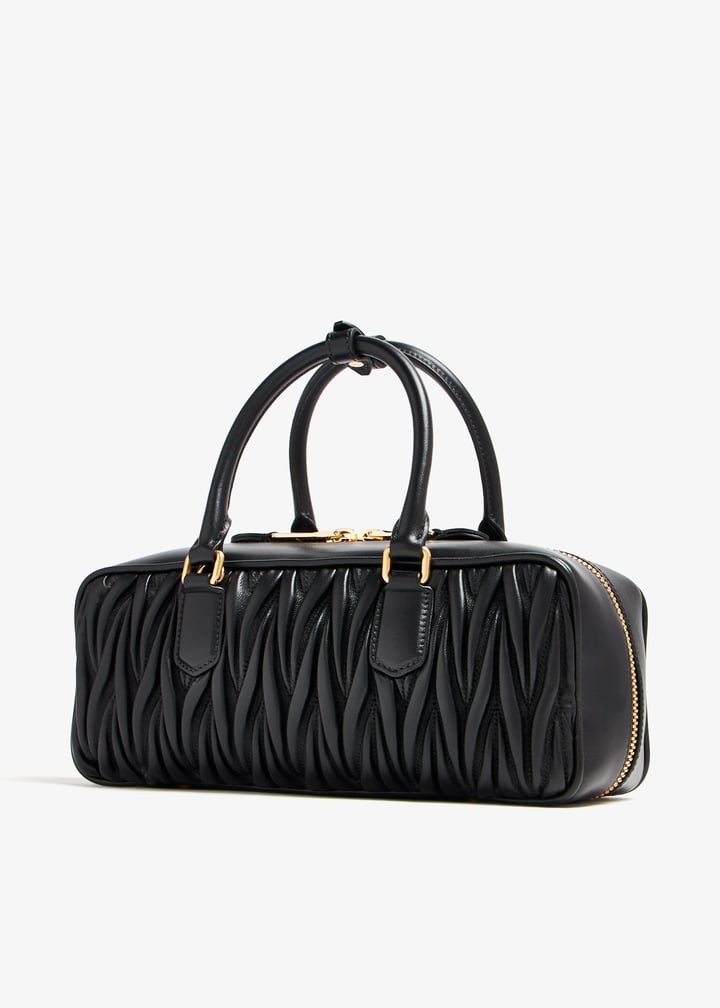 【Miu Miu】ARCADIE LEATHER BAG Cognac Arcadie Leather Bag | Miu Miu