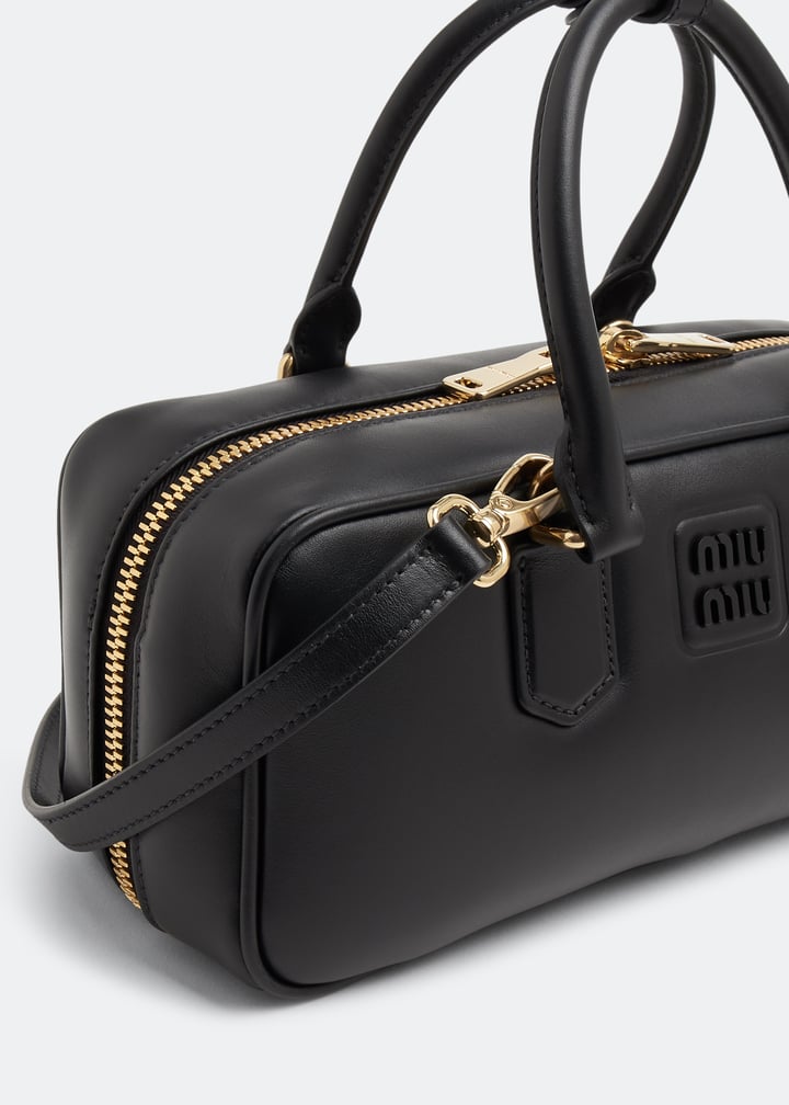 Miu Miu Arcadie leather bag for Women - Black in UAE | Level