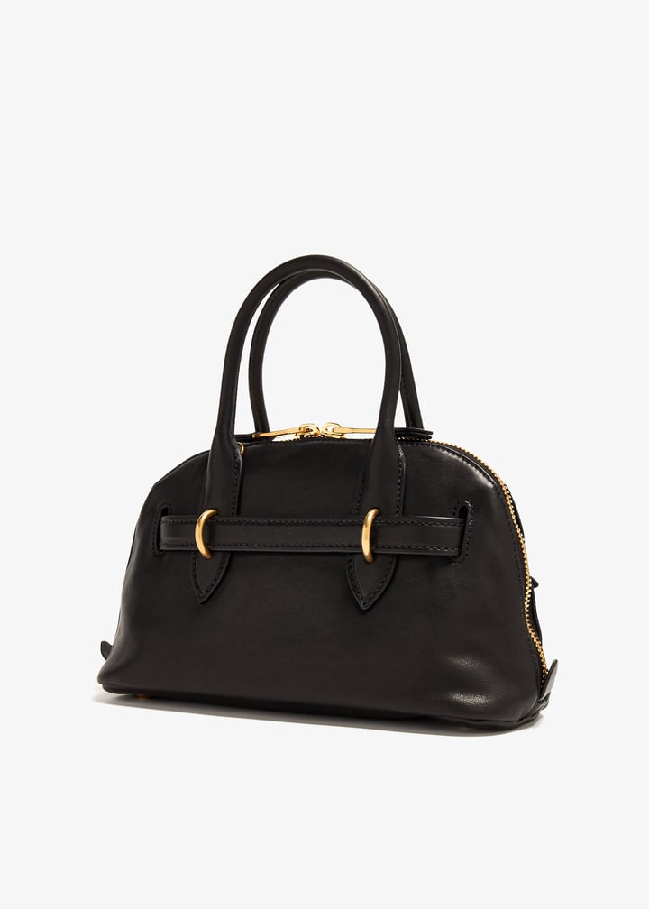 Miu Miu Aventure leather top-handle bag for Women - Black in