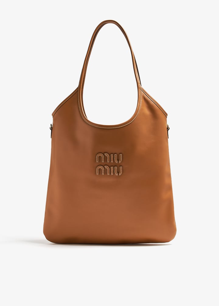 Miu Miu IVY leather bag for Women - Brown in UAE | Level Shoes