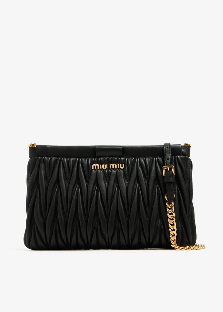 バッグ MIU MIU LEATHER STUDS FRAME CLUTCH BAG MIU MIU LEATHER STUDS FRAME CLUTCH BAG Miu Miu // Vintage Leather