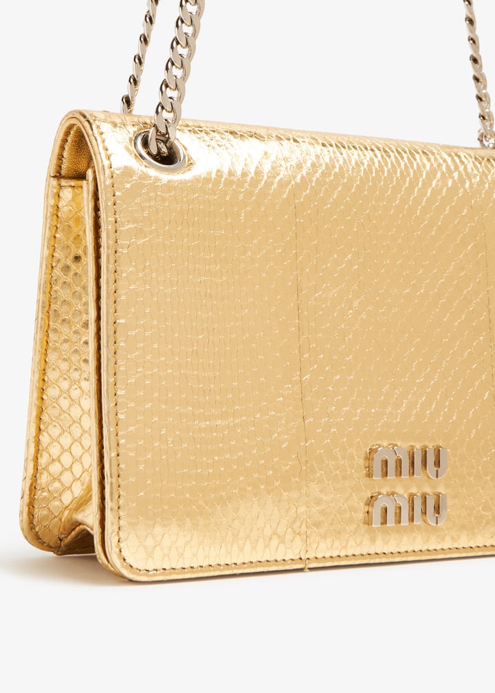 herlipto velour mini bag holiday 新品未使用 Miu Miu Vitello Handbag | Etoile Luxury Vintage – l'Étoile