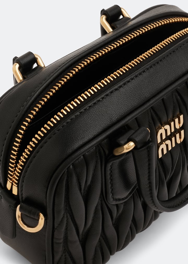 Matelassé top handle mini bag - Main Image