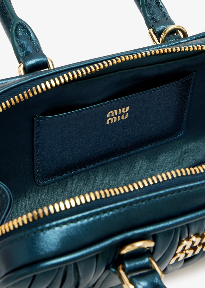 Miu Miu Arcadie matelassé nappa leather mini-bag for Women