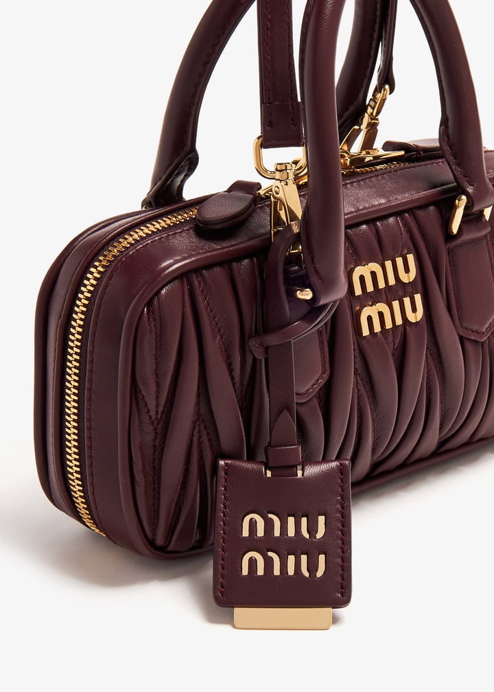 Miu Miu Arcadie matelassé leather mini-bag for Women