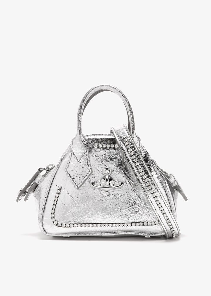 Vivienne Westwood Mini Yasmine bag for Women - Silver in UAE