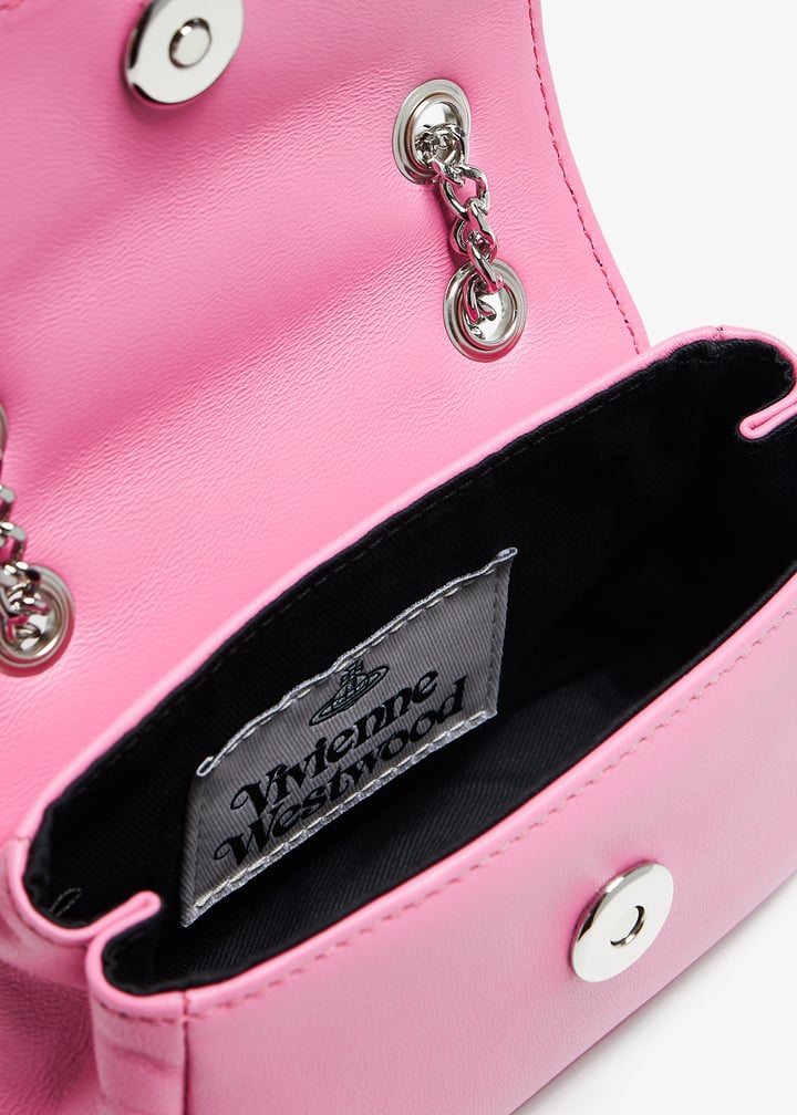 ★vivienne westwood★ロゴ チェーンミニバッグ ピンク VIVIENNE WESTWOOD チェーン ミニバッグ Granny がま口 パース