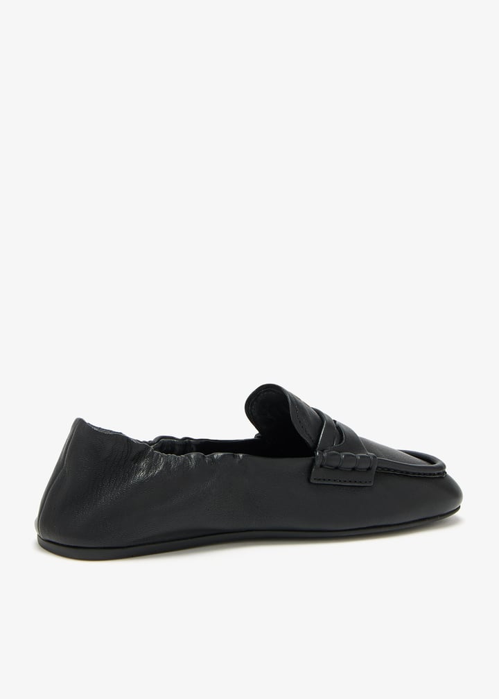 Miu Miu Nappa leather loafers for Women - Black in UAE