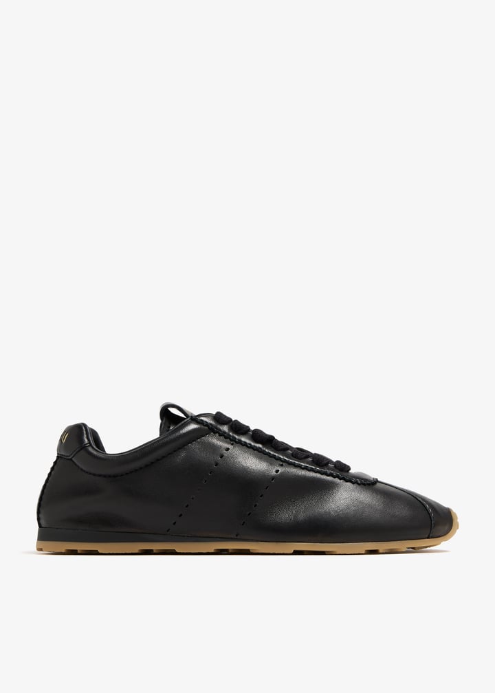 Miu Miu Nappa leather sneakers for Women - Black in UAE