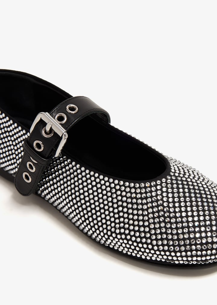 送料・関税込★ (W) Miu Miu Satin Ballerinas Black Black Satin Ballerinas | Miu Miu