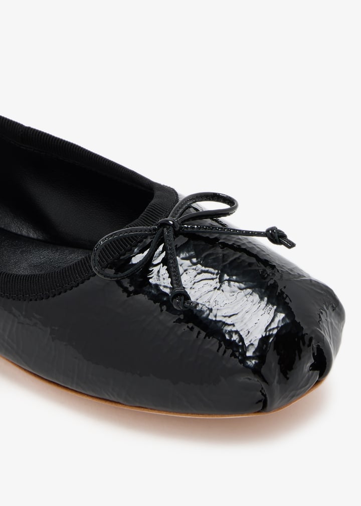 Miu Miu Naplak leather ballerinas for Women - Black in UAE