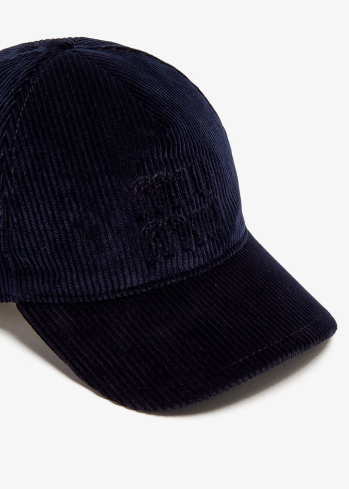 キャップ MIU MIU 25SS Velvet Baseball Cap 5HC369 2CUA F0Q10 Miu Miu Velvet baseball cap | REVERSIBLE