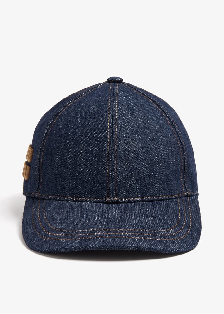 ☆MIUMIU☆ IVE着用 Denim Baseball Cap キャップ帽☆ ☆MIUMIU☆ IVE着用 Denim Baseball Cap キャップ帽☆