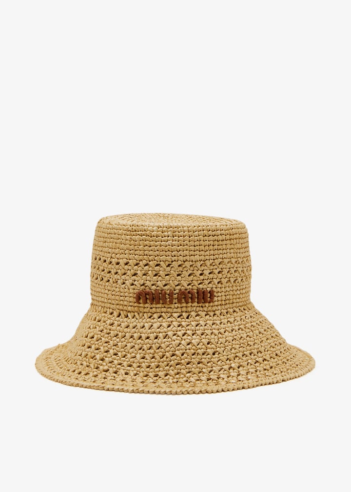 ハット Miu Miu Raffia Hat MIU MIU Raffia Hat | endource