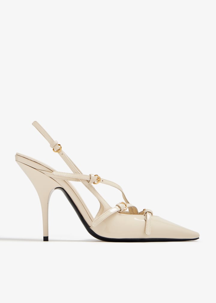 パンプス MiuMiu SS25 Beige leather pumps (5I435EFA03506E F0J34) s-l400.jpg