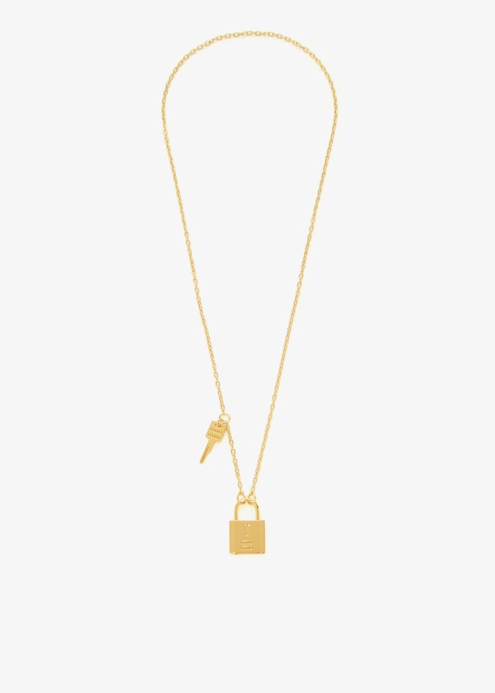 Miu Miu Metal necklace for Women - Gold in UAE | Level Shoes display picture 2