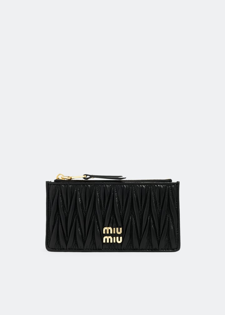 Miu Miu｜HALF-LENGTH WALLETS (5MH043 2CVX F0NBL) Miu Miu｜HALF-LENGTH WALLETS (5MH043 2CVX F0NBL) Miu Miu