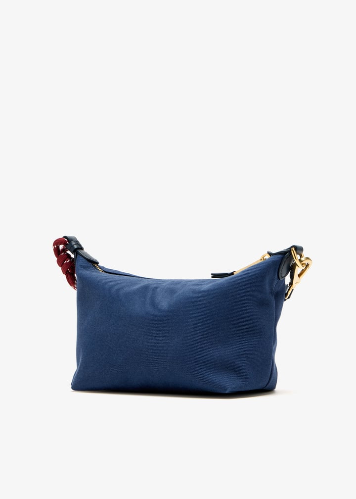 Miu Miu Gabardine pouch for Women - Navy in UAE | Level Shoes