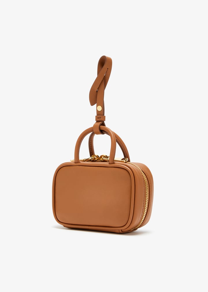 Miu Miu Leather bag charm trick for Women - Brown in UAE