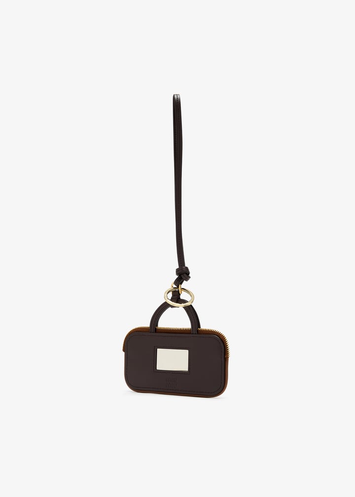 Miu Miu Arcadie leather trick for Women - Brown in UAE