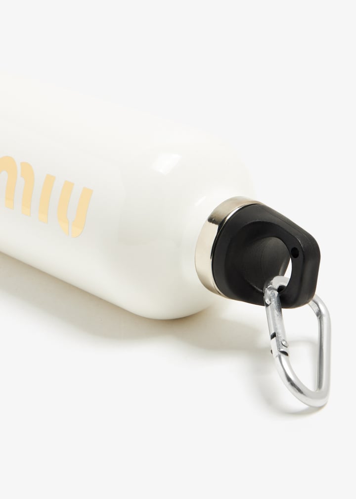 Miu Miu Stainless steel water bottle for Women - White in UAE
