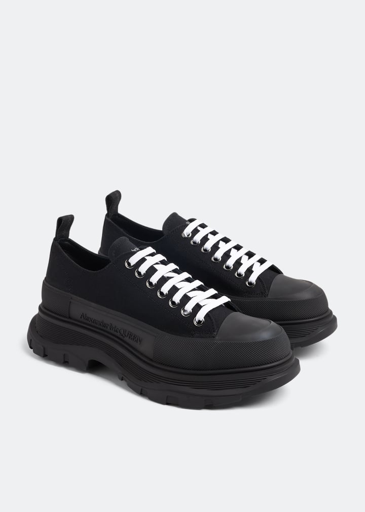 【送料&関税込】Alexander McQueen Tread Slick Sneakers McQueen Men's Tread Slick Sneakers | Saks Fifth Avenue