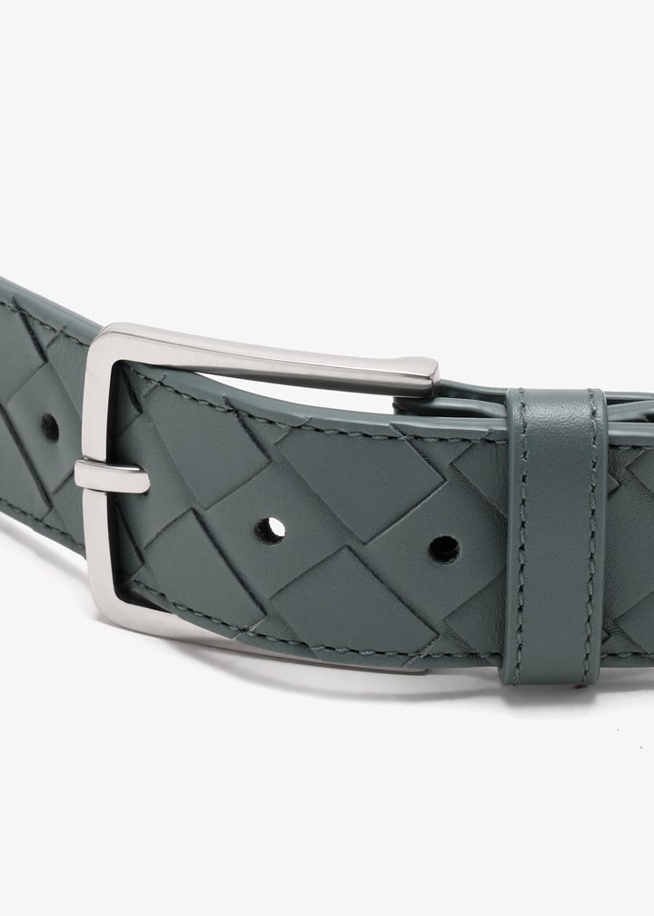 Bottega Veneta Intrecciato belt for Men - Blue in UAE  display picture 1