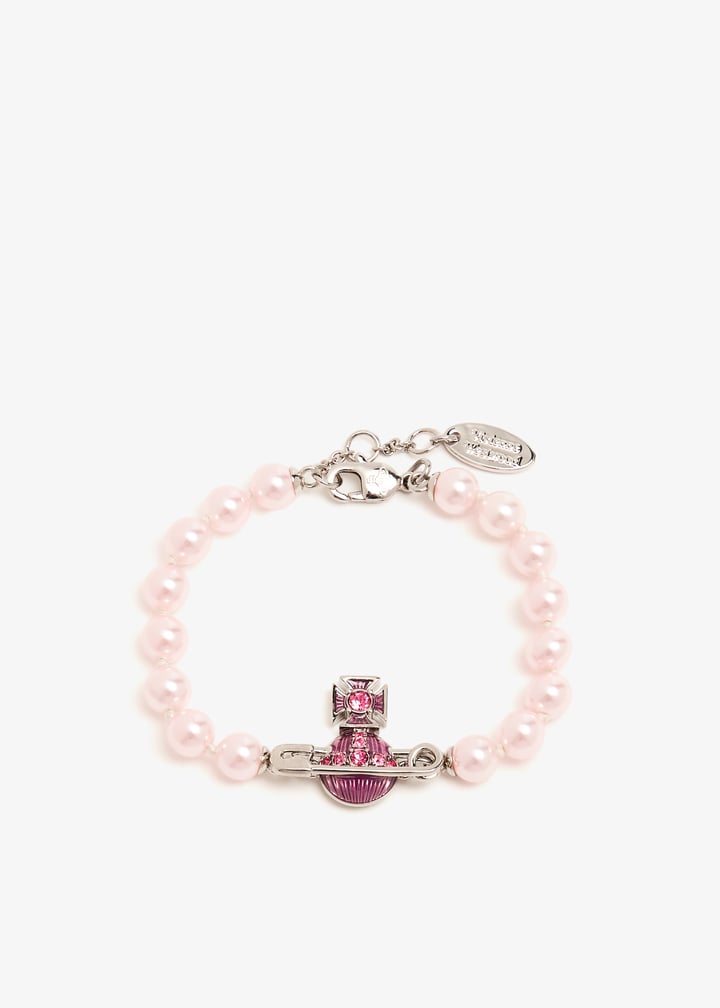 Vivienne Westwood Kitty Pearl bracelet for Women - Pink in